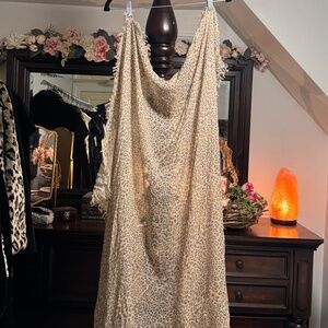 Spell Frankie cheetah animal wild ones shawl, scarf